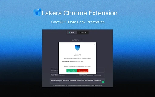 Lakera - ChatGPT Data Leak Protection - Chrome Extension - AI Tool Ocean