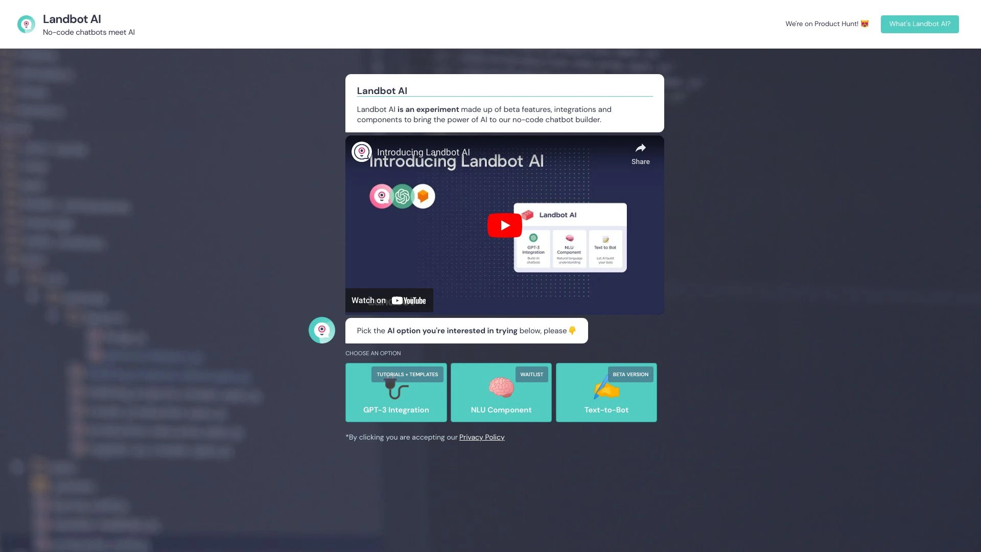 Landbot - AI Tool Ocean