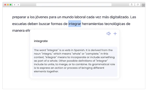 Learn a language by browsing content you love - Chrome Extension - AI Tool Ocean