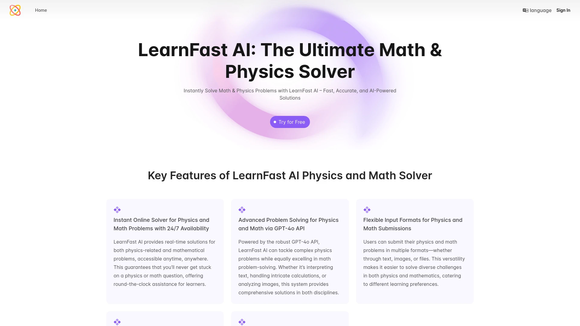 LearnFast AI - AI Tool Ocean