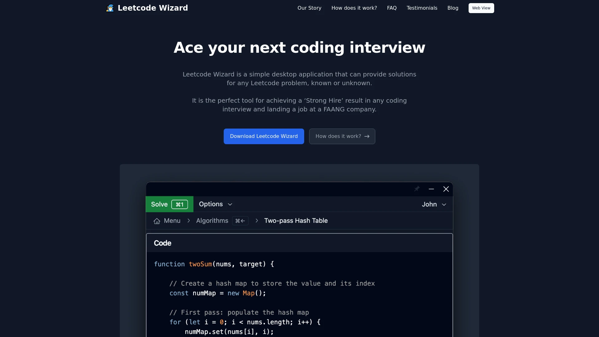 Leetcode Wizard - AI Tool Ocean