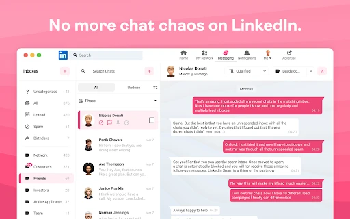 LinkedIn Messenger Flamingo - Chrome Extension - AI Tool Ocean