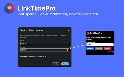 LinkedIn Post Scheduler - Chrome Extension - AI Tool Ocean