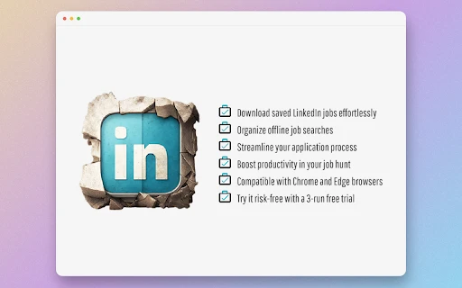 LinkedIn Saved Jobs Extractor - Chrome Extension - AI Tool Ocean