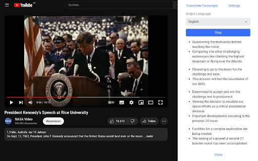 Live summarization with ChatGPT. - Chrome Extension - AI Tool Ocean