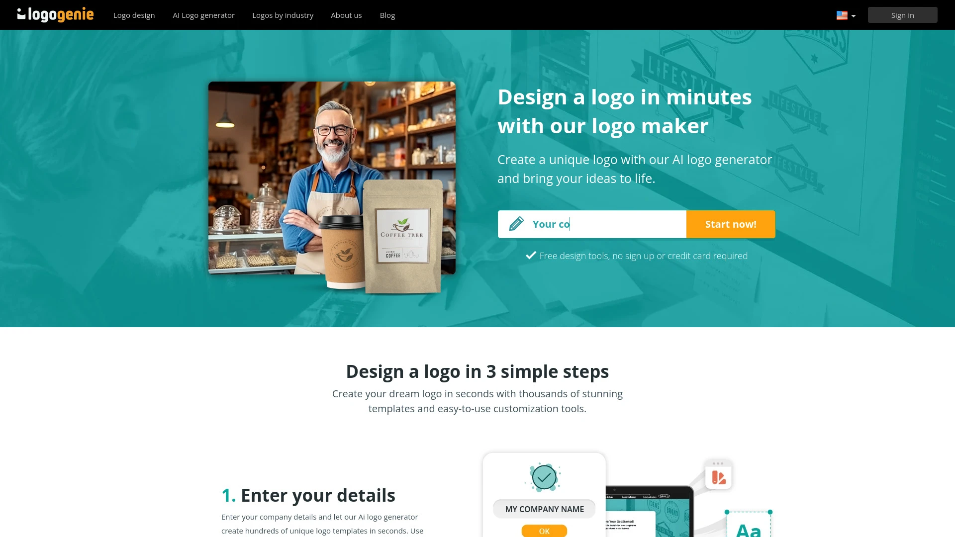 Logogenie - AI Tool Ocean