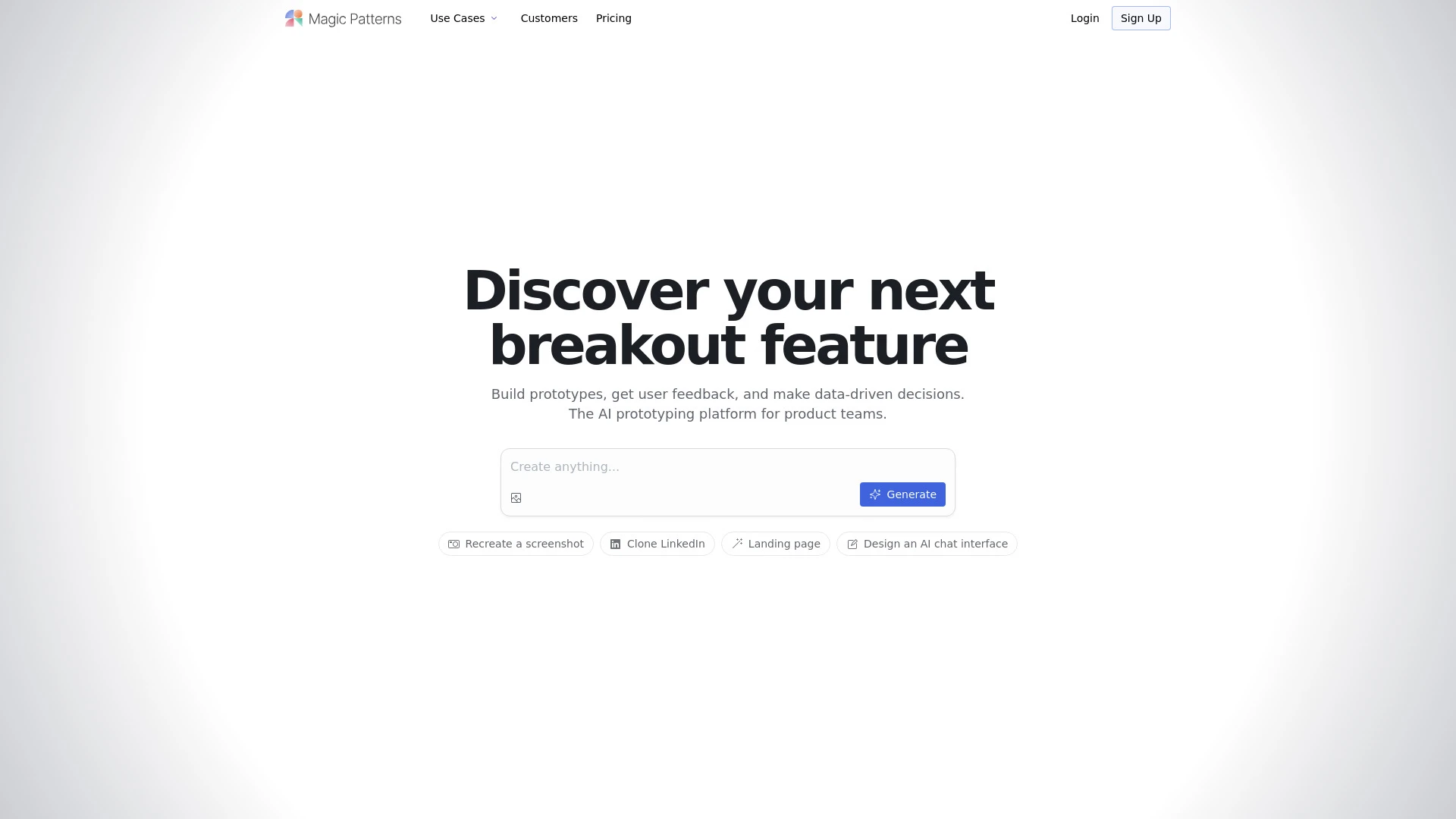 Magic Patterns - AI Tool Ocean