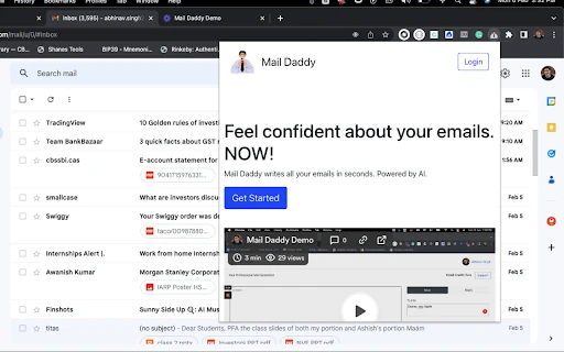 Mail Daddy - Chrome Extension - AI Tool Ocean