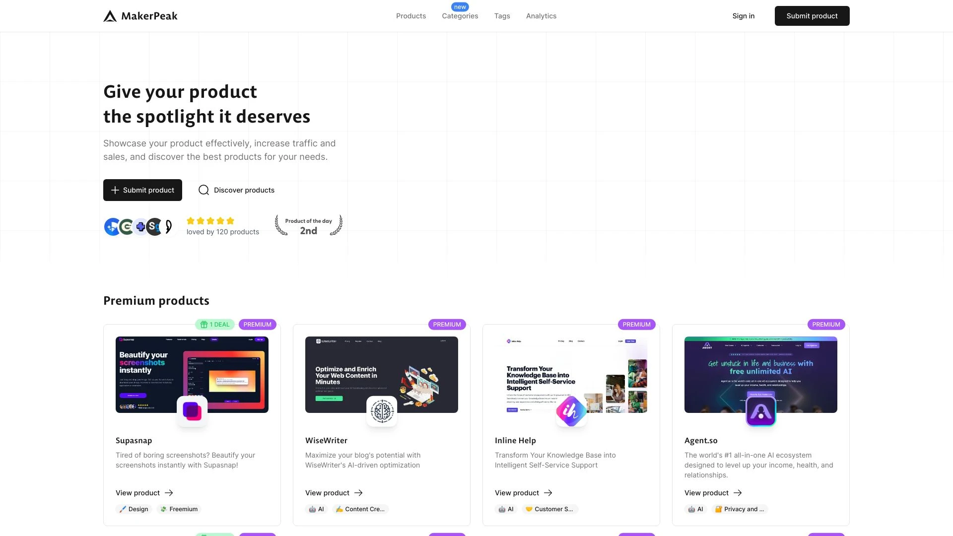 MakerPeak - AI Tool Ocean