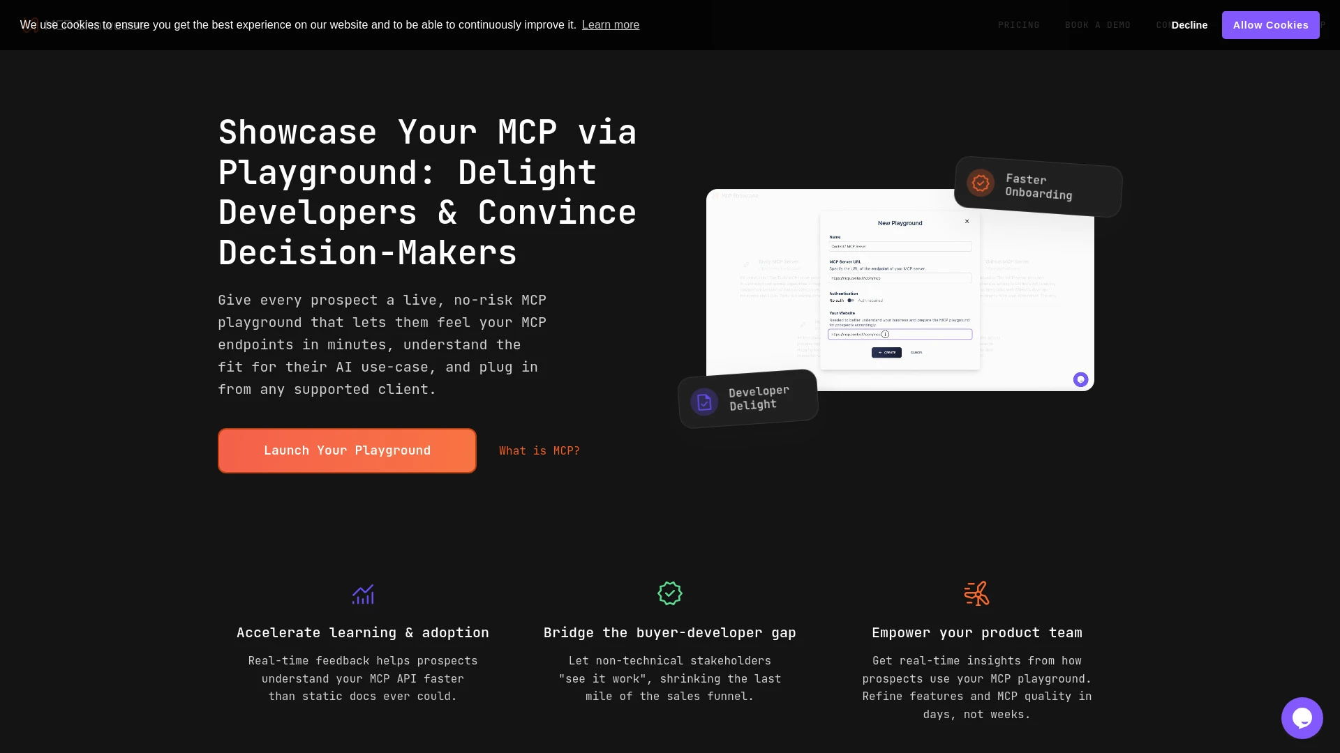MCP Showcase - AI Tool Ocean