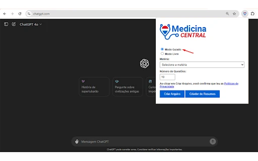 Medicina Central - ChatGPT Command Executor - Chrome Extension - AI Tool Ocean