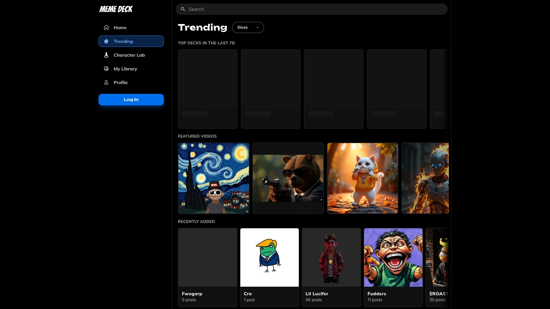 MemeDeck - AI Tool Ocean