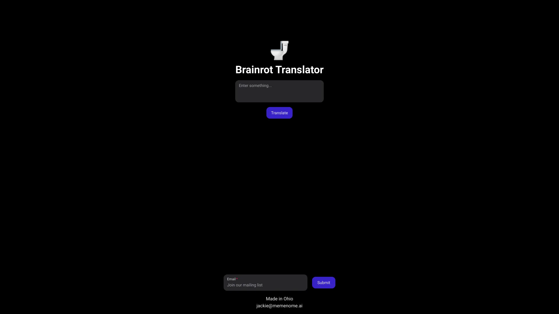 Memenome Brainrot Translator - AI Tool Ocean