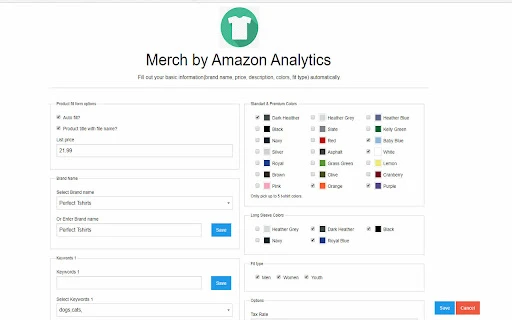 Merch by Amazon Sales Management Extension - Chrome Extension - AI Tool Ocean