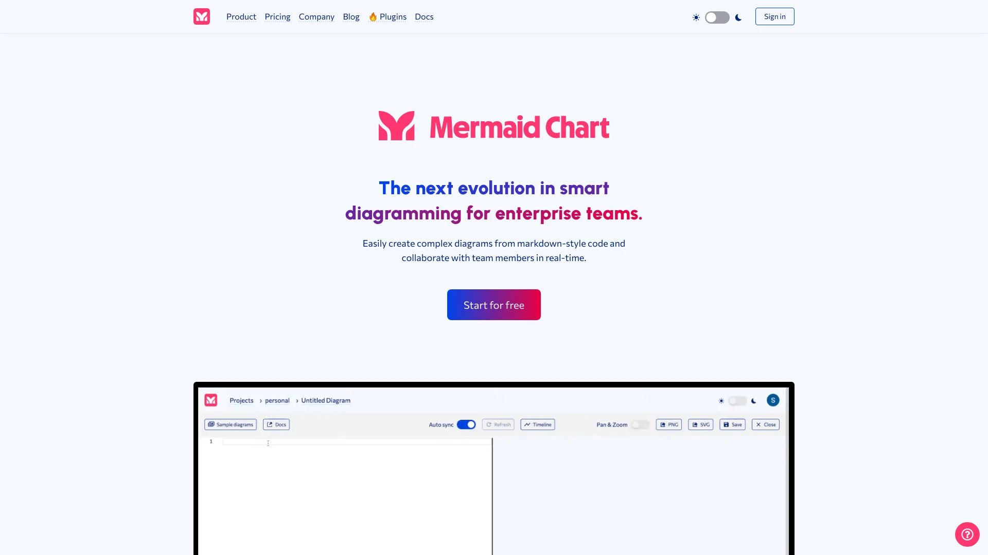 Mermaid Chart - AI Tool Ocean