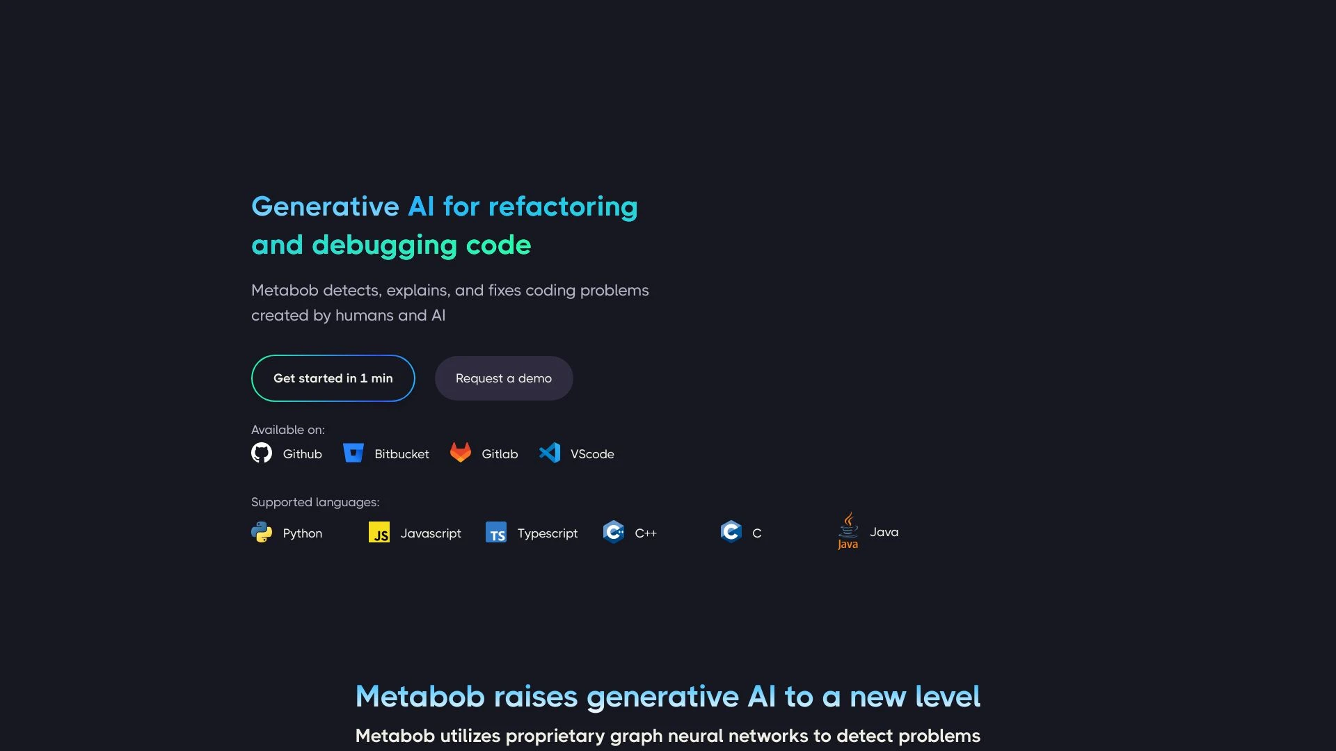Metabob - AI Tool Ocean