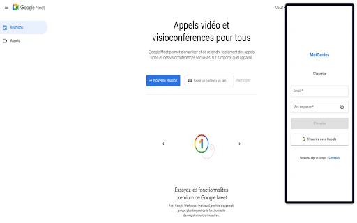 MetGenius - Chrome Extension - AI Tool Ocean