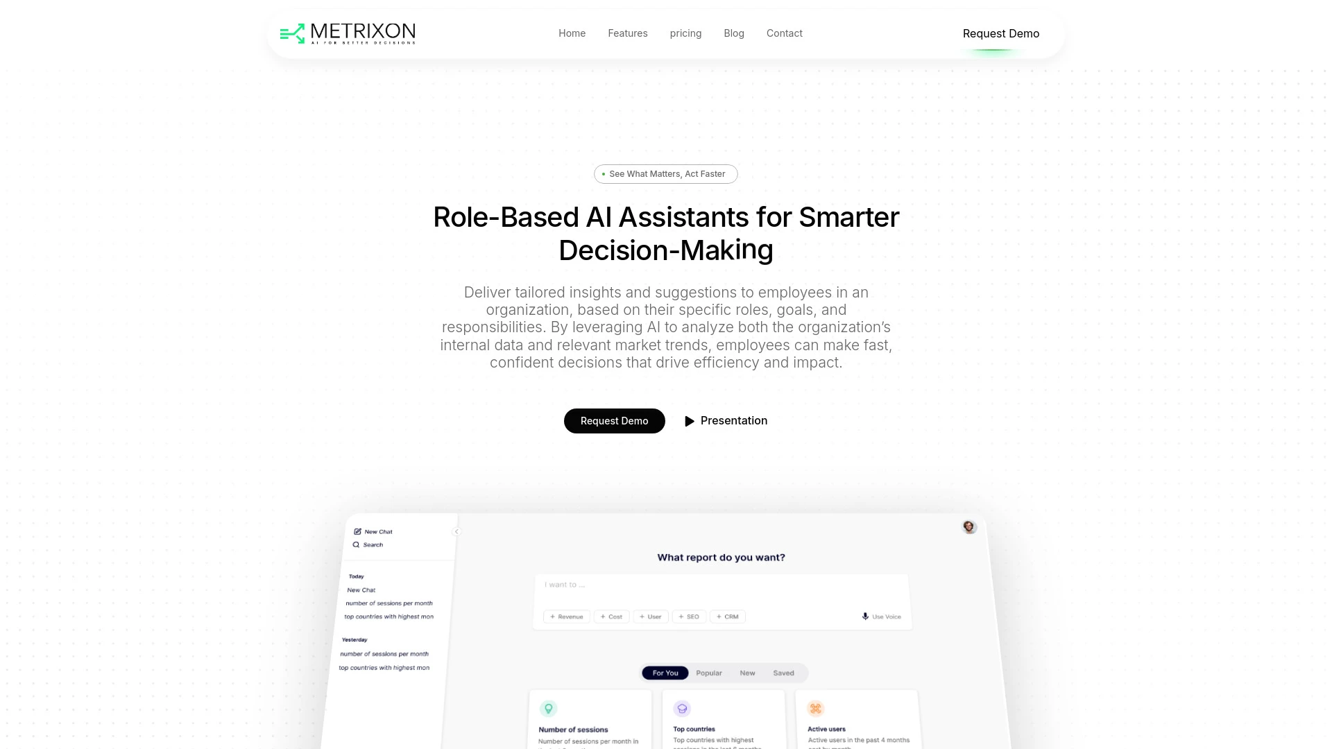 Metrixon - AI Tool Ocean