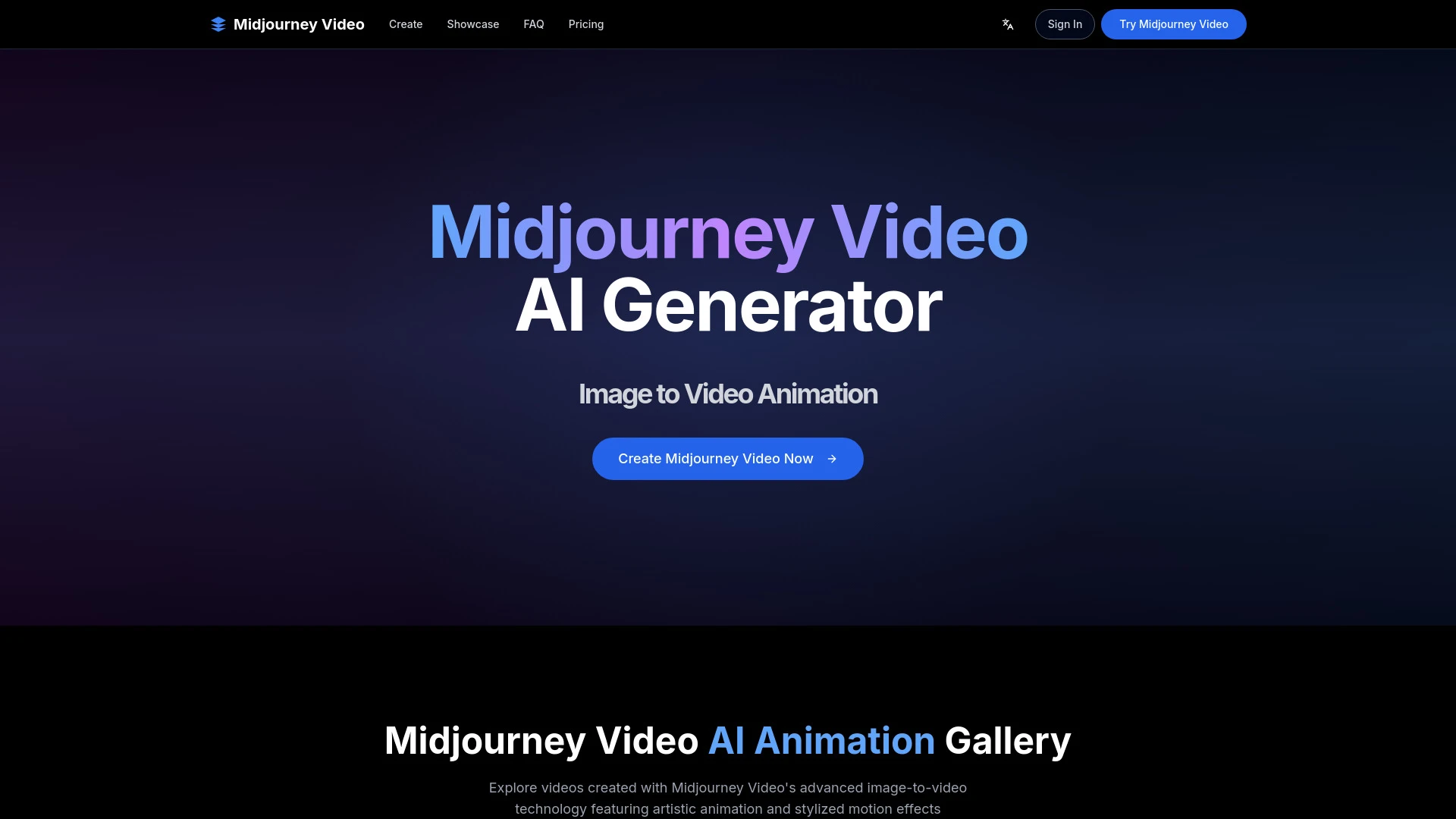 Midjourney Video - AI Tool Ocean