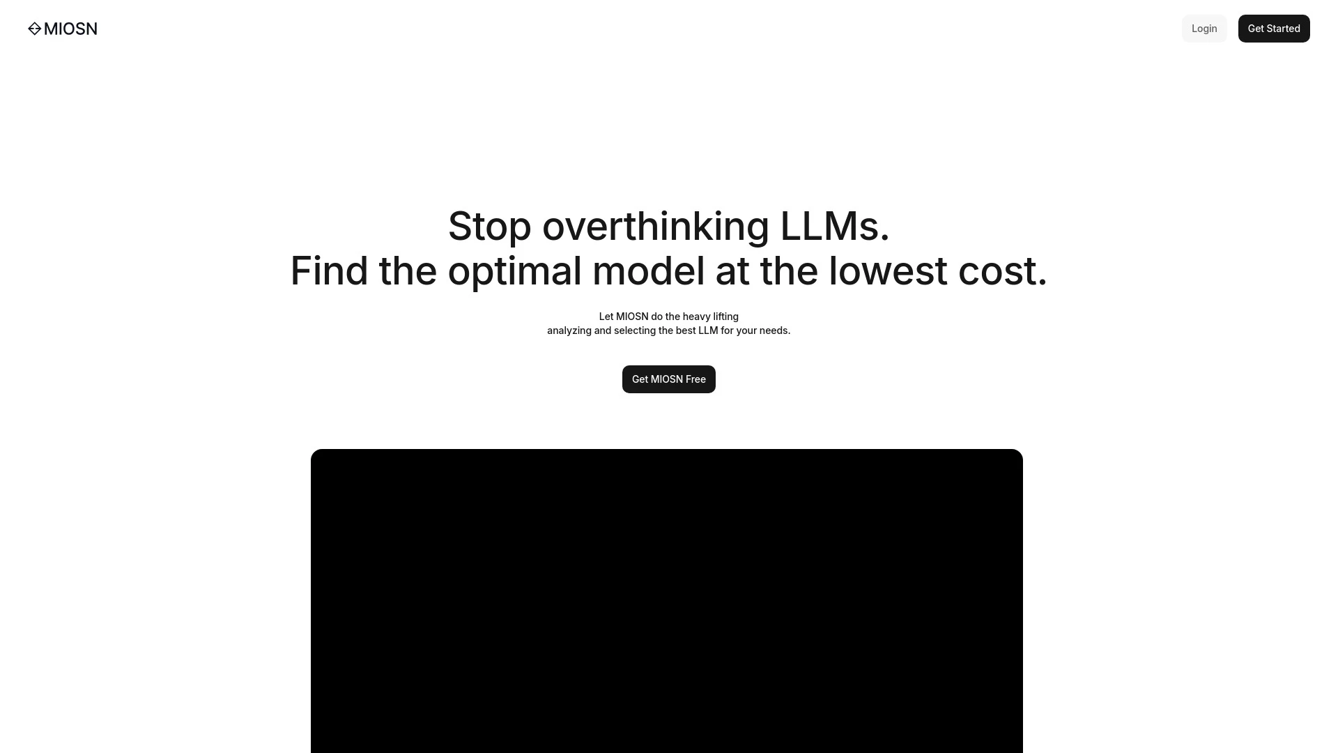 MIOSN - AI Tool Ocean