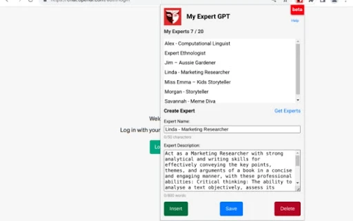 My Expert GPT - Chrome Extension - AI Tool Ocean