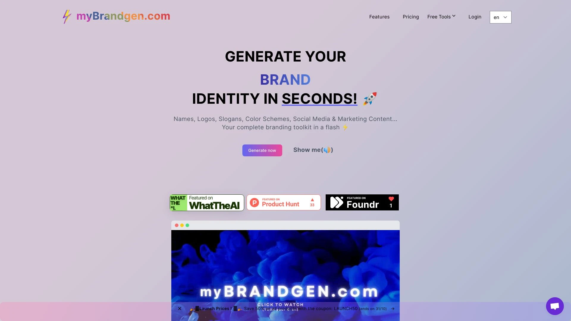 myBrandgen.com - AI Tool Ocean