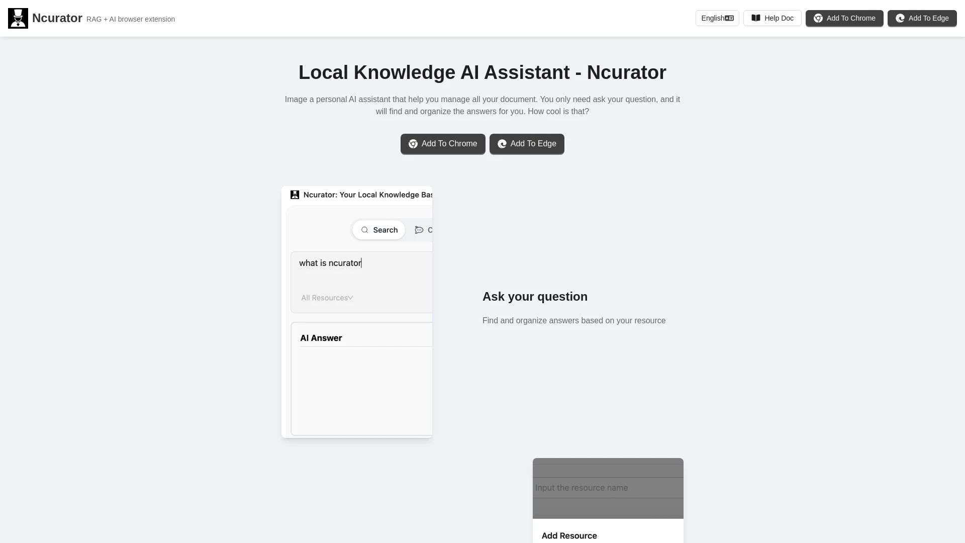 Ncurator - AI Tool Ocean