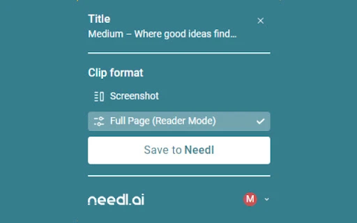 Needl.ai - Chrome Extension - AI Tool Ocean