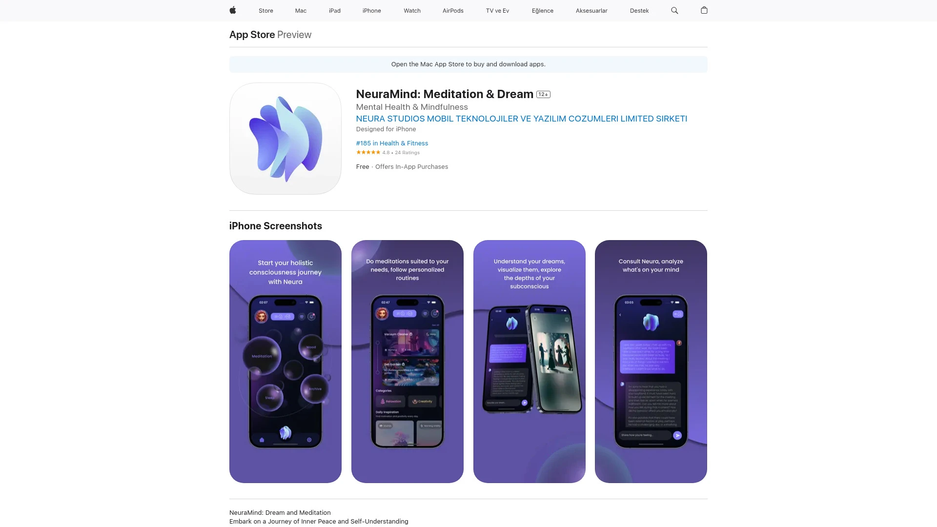 NeuraMind - AI Tool Ocean
