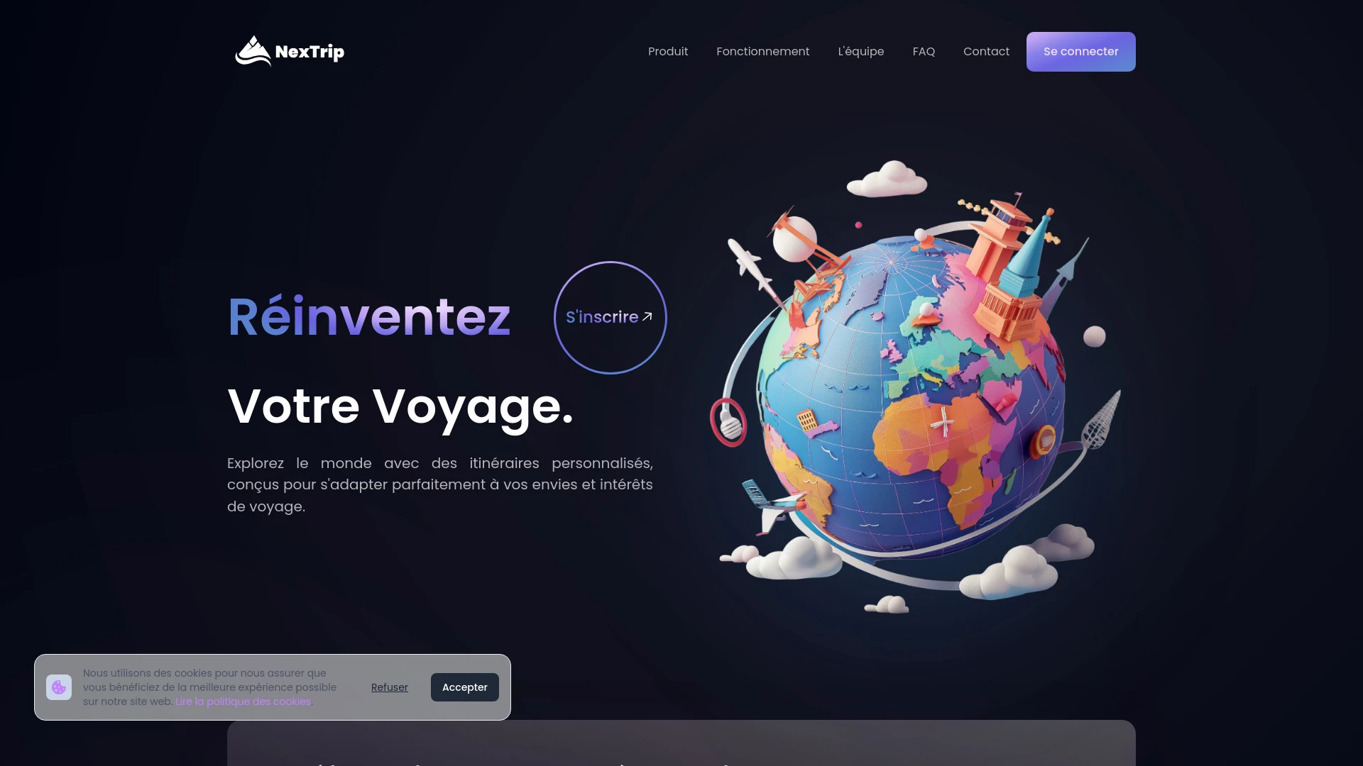 NexTrip - AI Tool Ocean