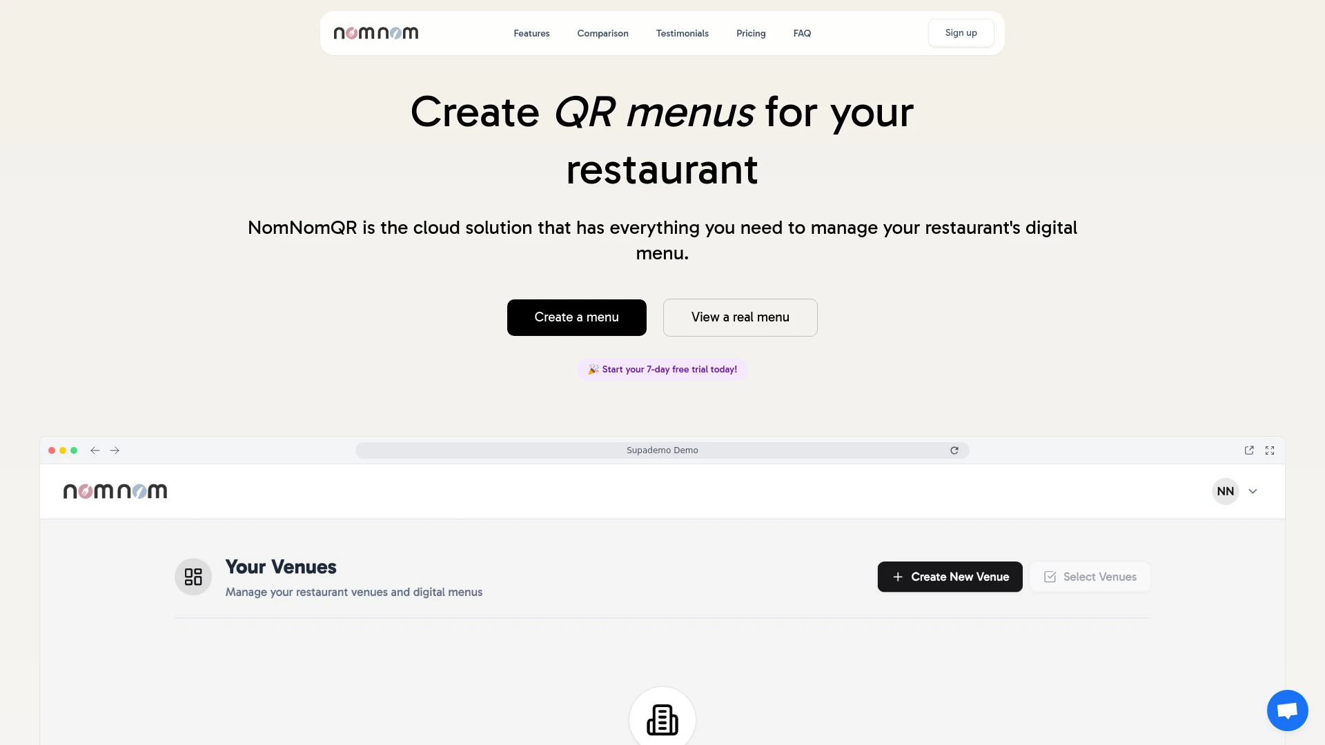NomNomQR - AI Tool Ocean