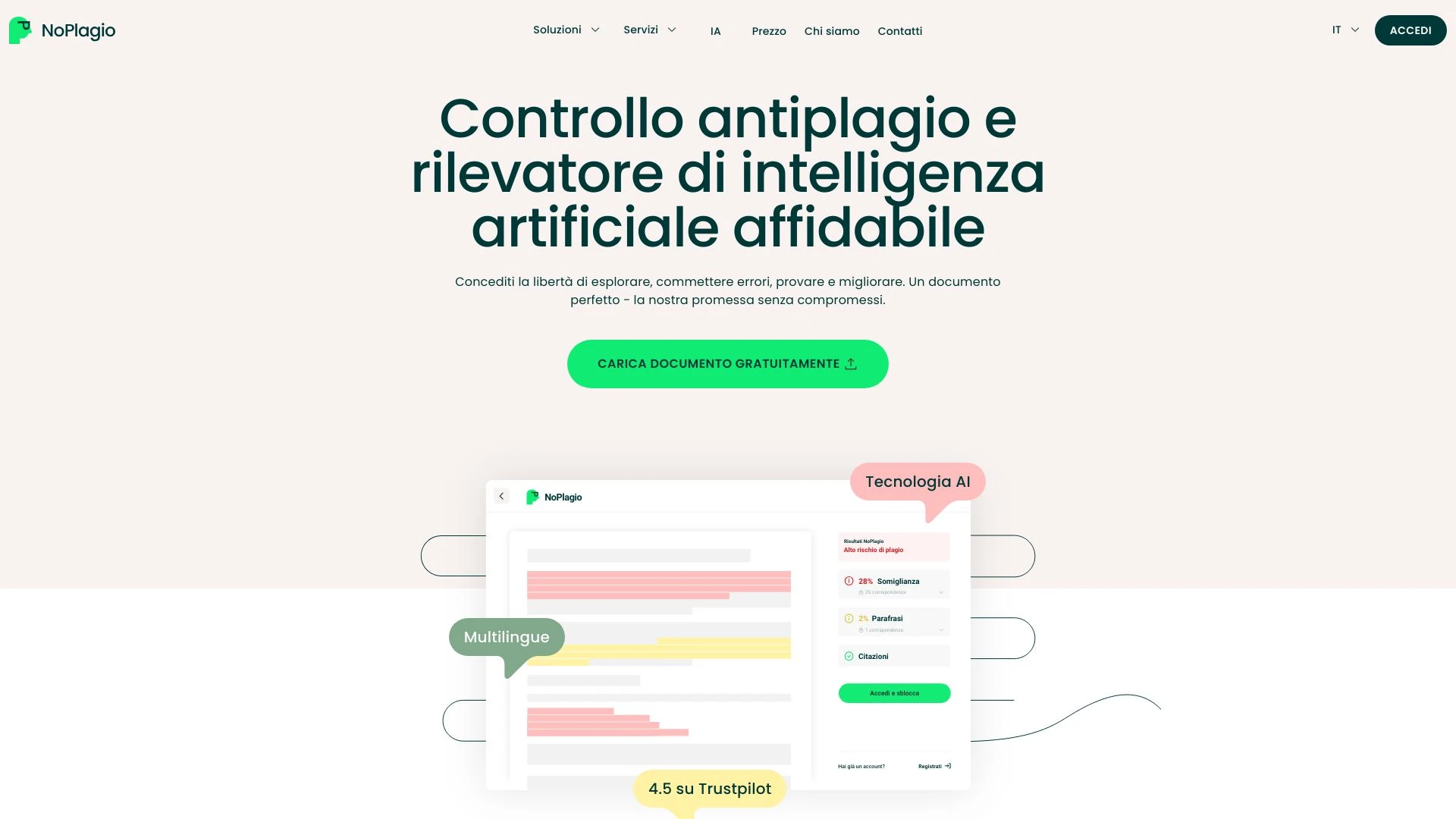NoPlagio - AI Tool Ocean