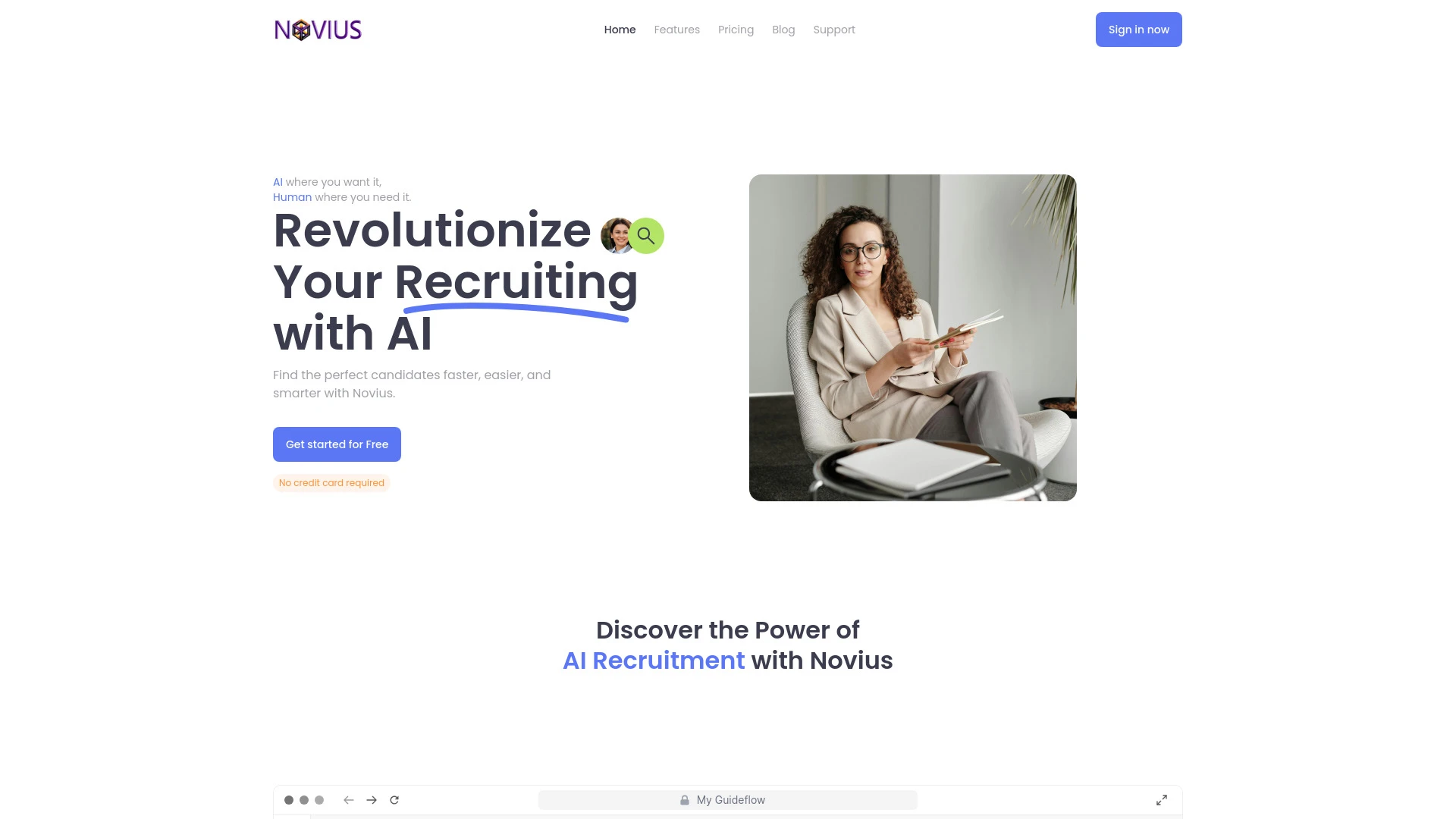 Novius AI Recruiter - AI Tool Ocean