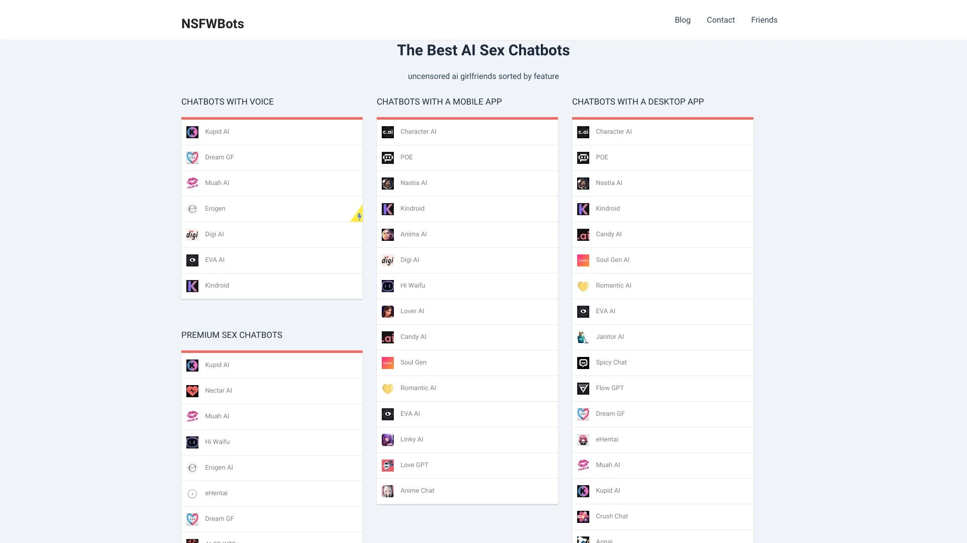 NSFWBots - AI Tool Ocean