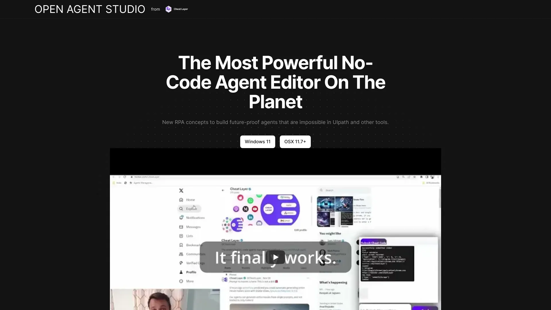 Open Agent Studio - AI Tool Ocean