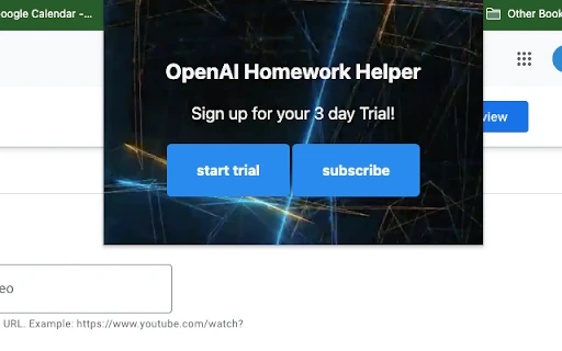 OpenAI Study Buddy - Chrome Extension - AI Tool Ocean