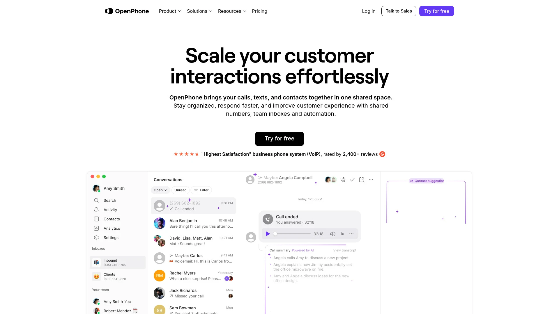 OpenPhone - AI Tool Ocean