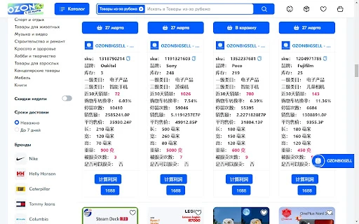 OZONBIGSELL - Chrome Extension - AI Tool Ocean