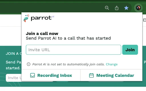 Parrot AI - Chrome Extension - AI Tool Ocean