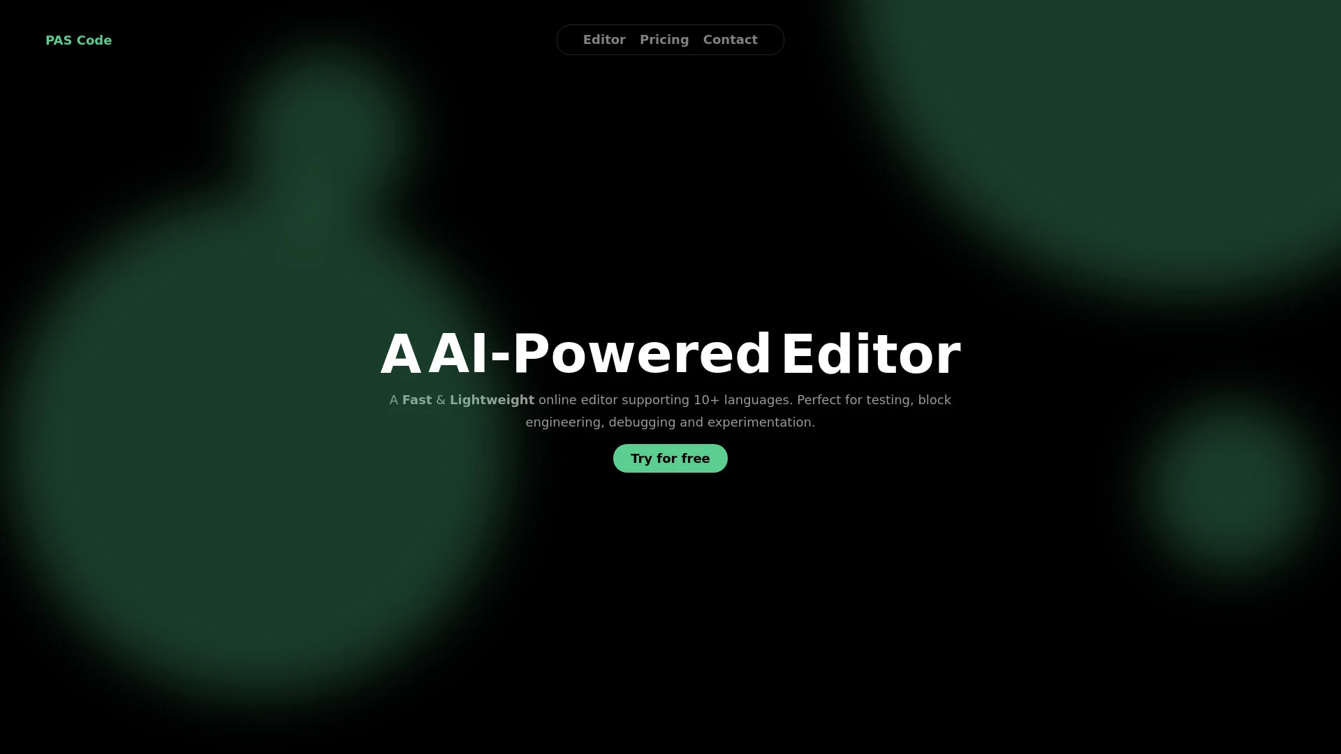 PAS Code - AI Tool Ocean