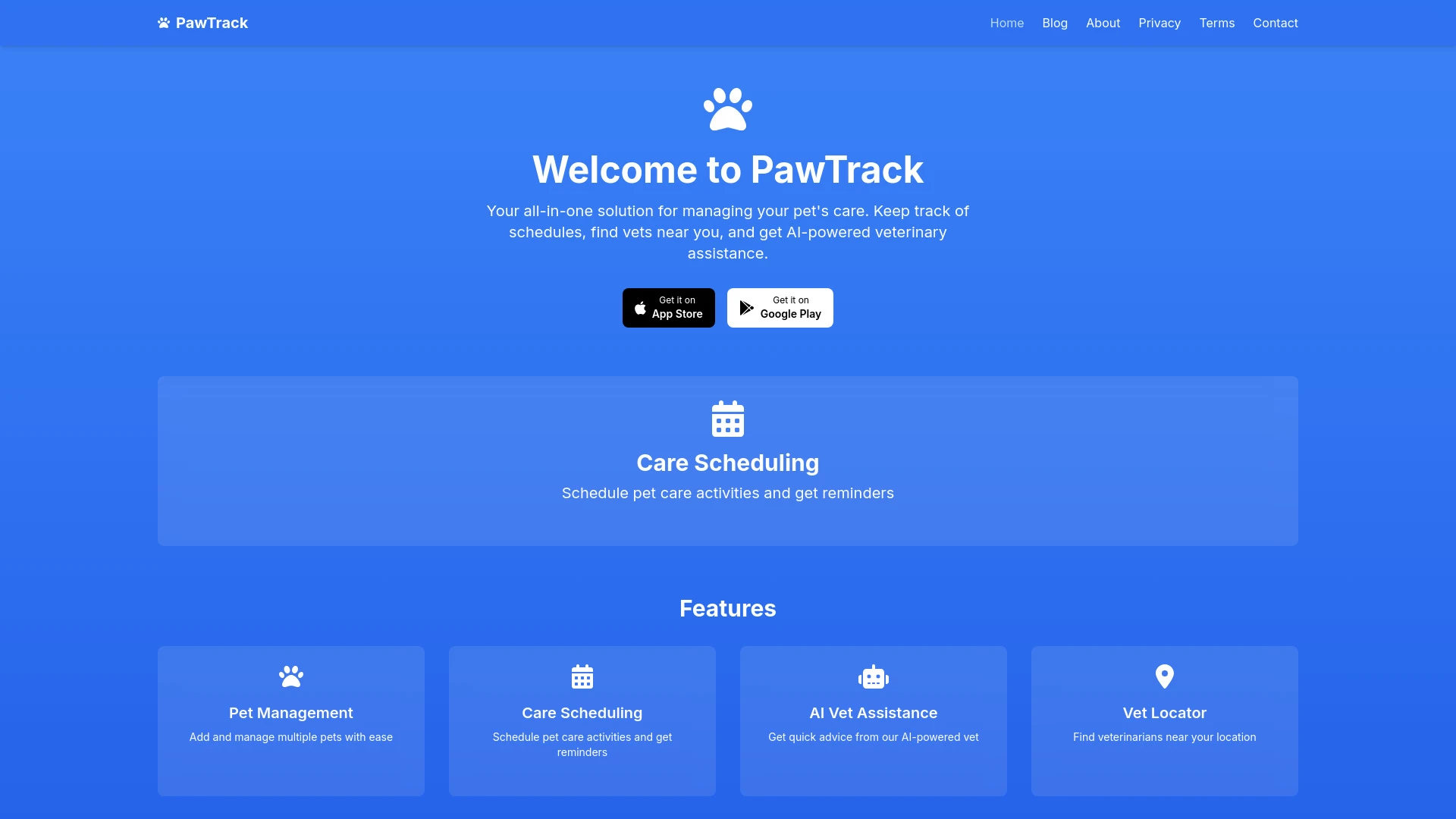 PawTrack - AI Tool Ocean