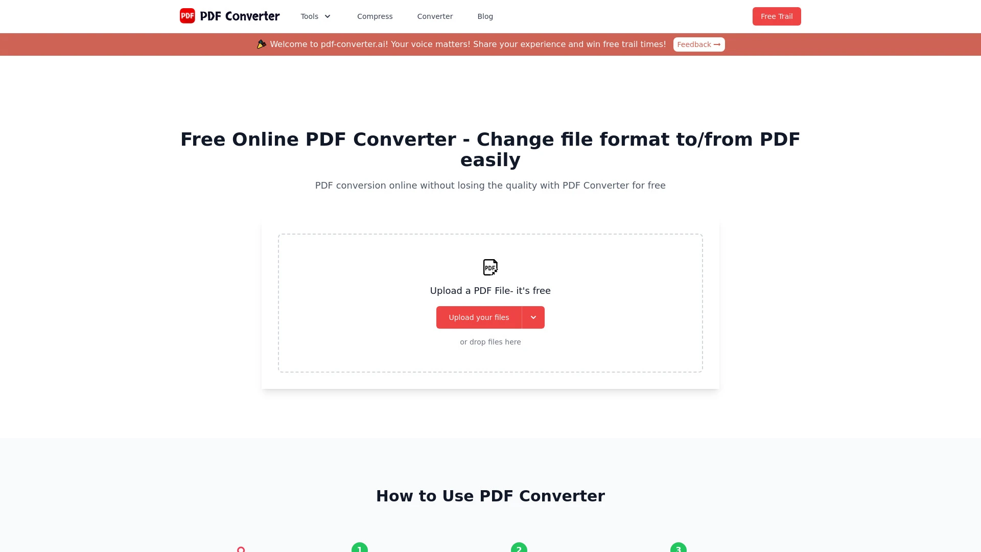 PDF Converter - AI Tool Ocean
