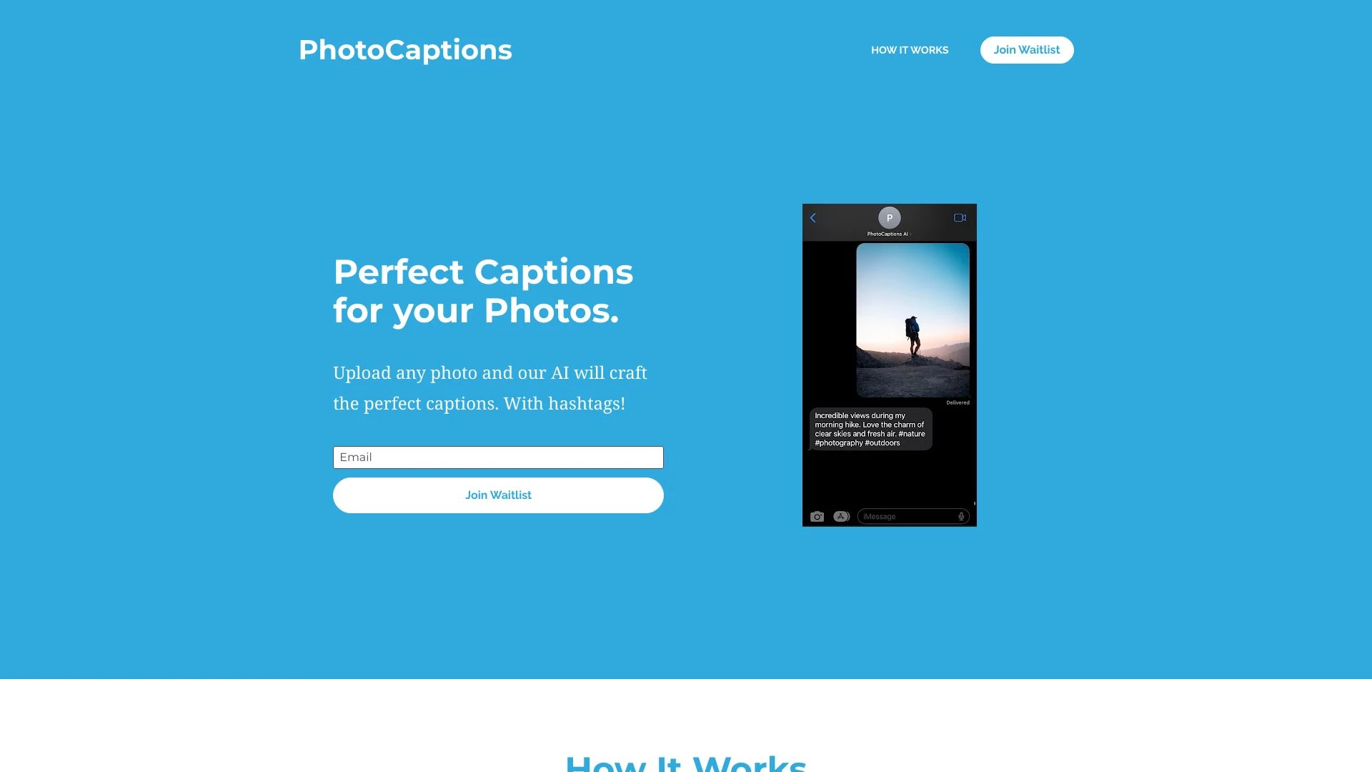 PhotoCaptions - AI Tool Ocean