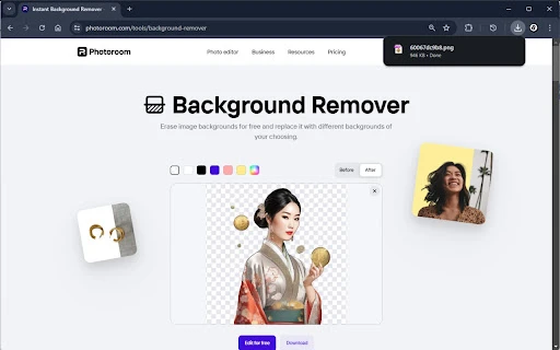 PhotoRoom - Chrome Extension - AI Tool Ocean