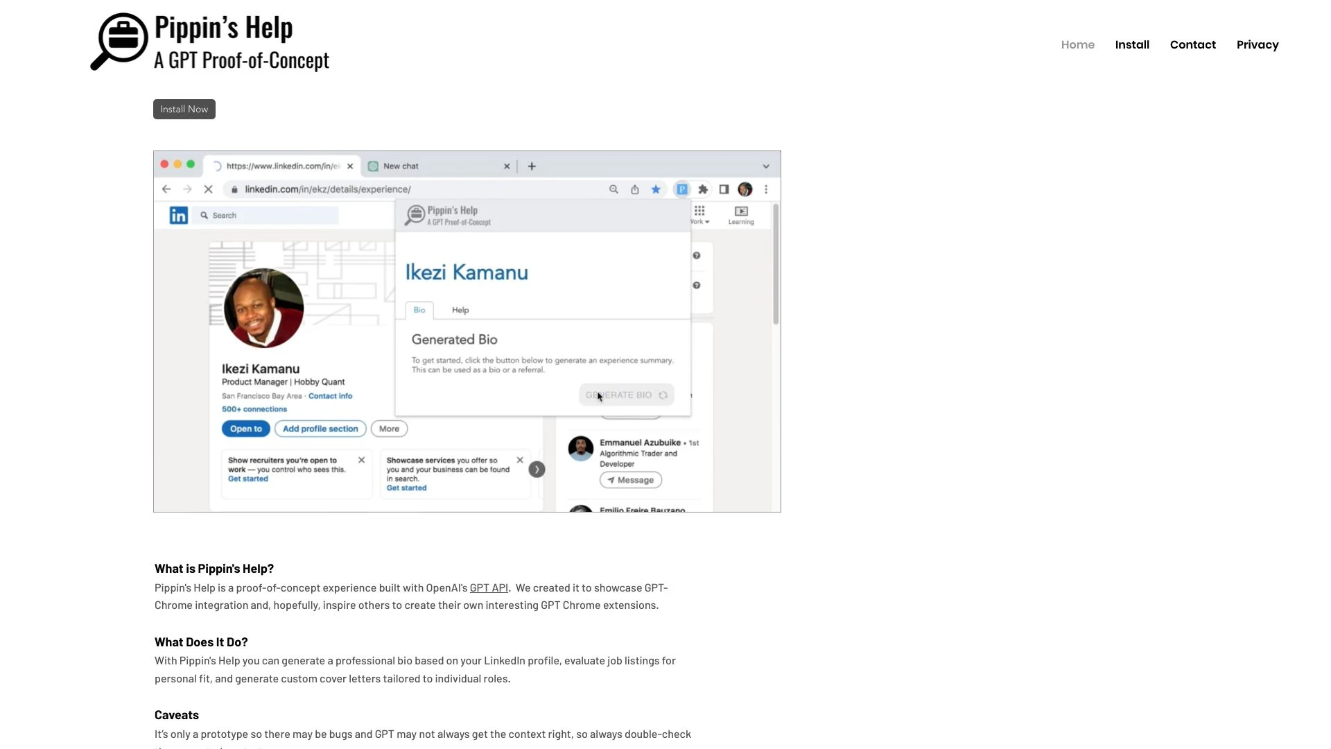 Pippin's Help - AI Tool Ocean