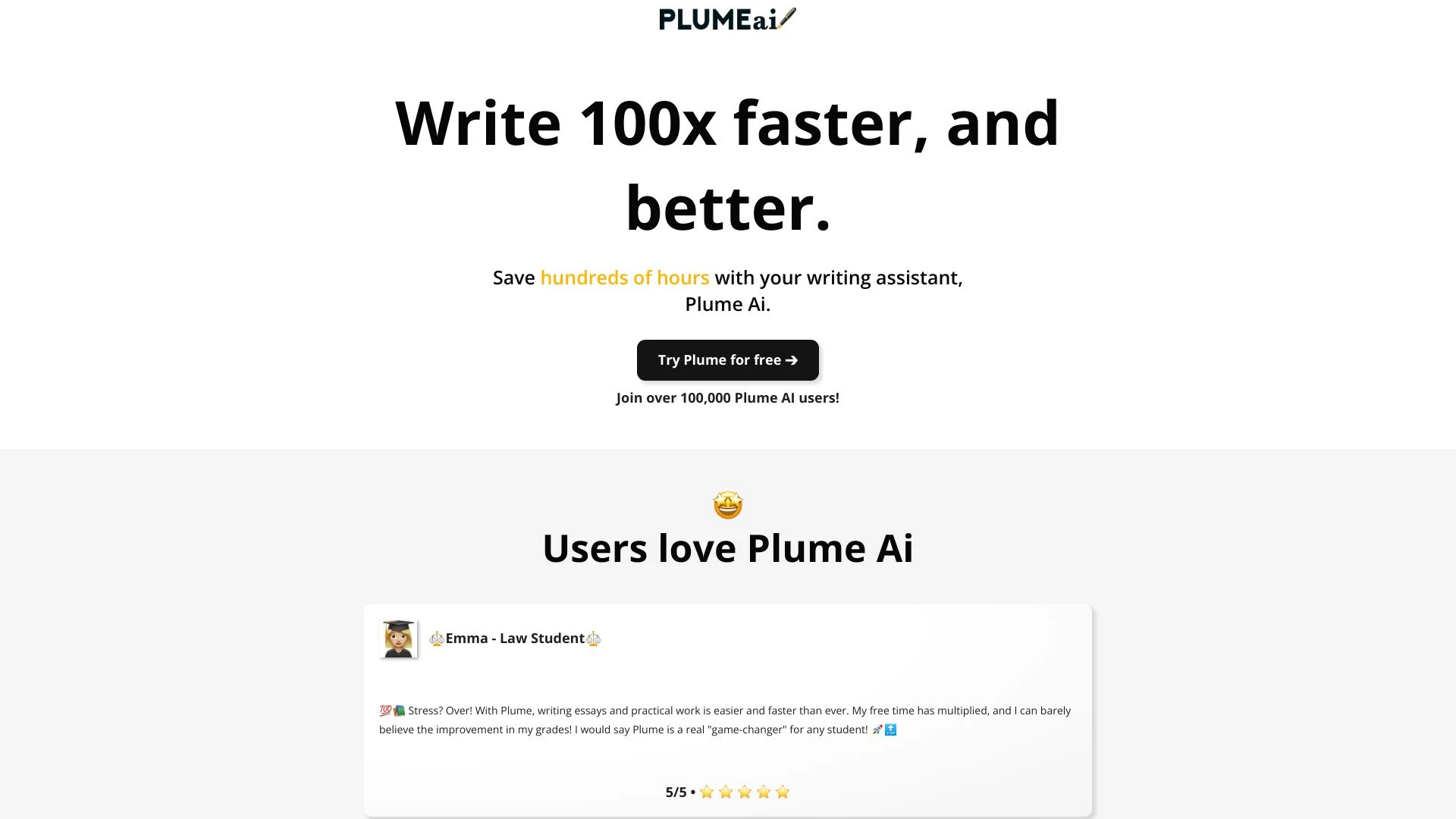 Plume Ai - AI Tool Ocean