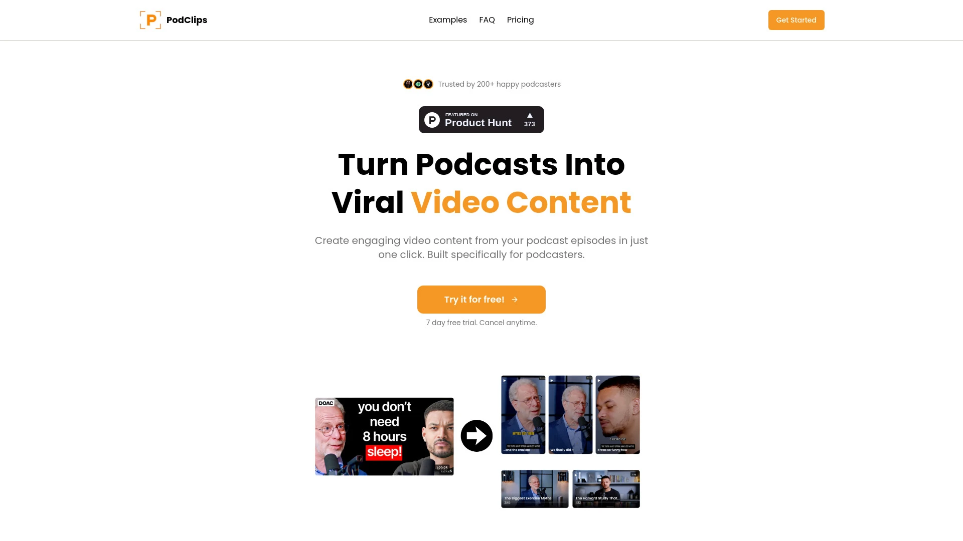 PodClips - AI Tool Ocean