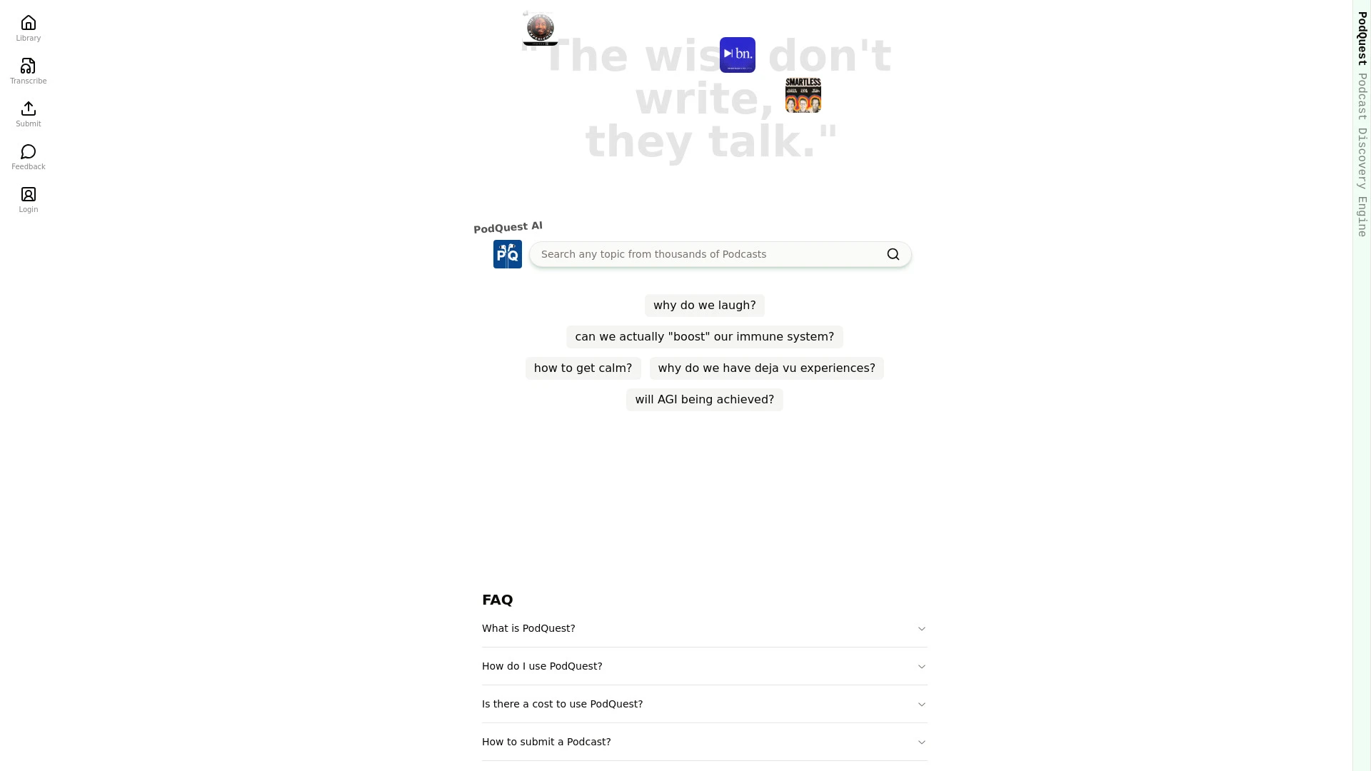 PodQuest - AI Tool Ocean