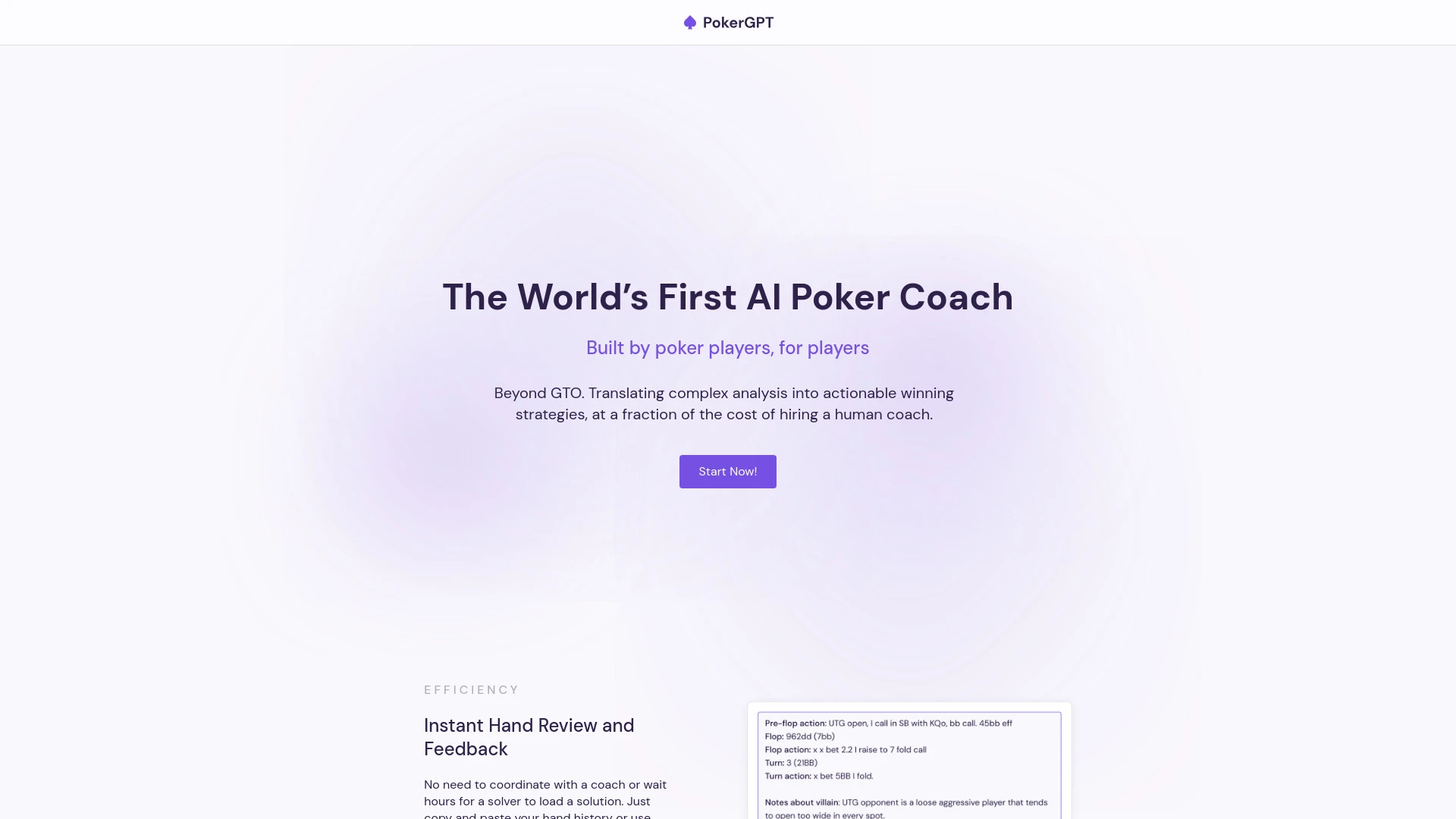 PokerGPT - AI Tool Ocean