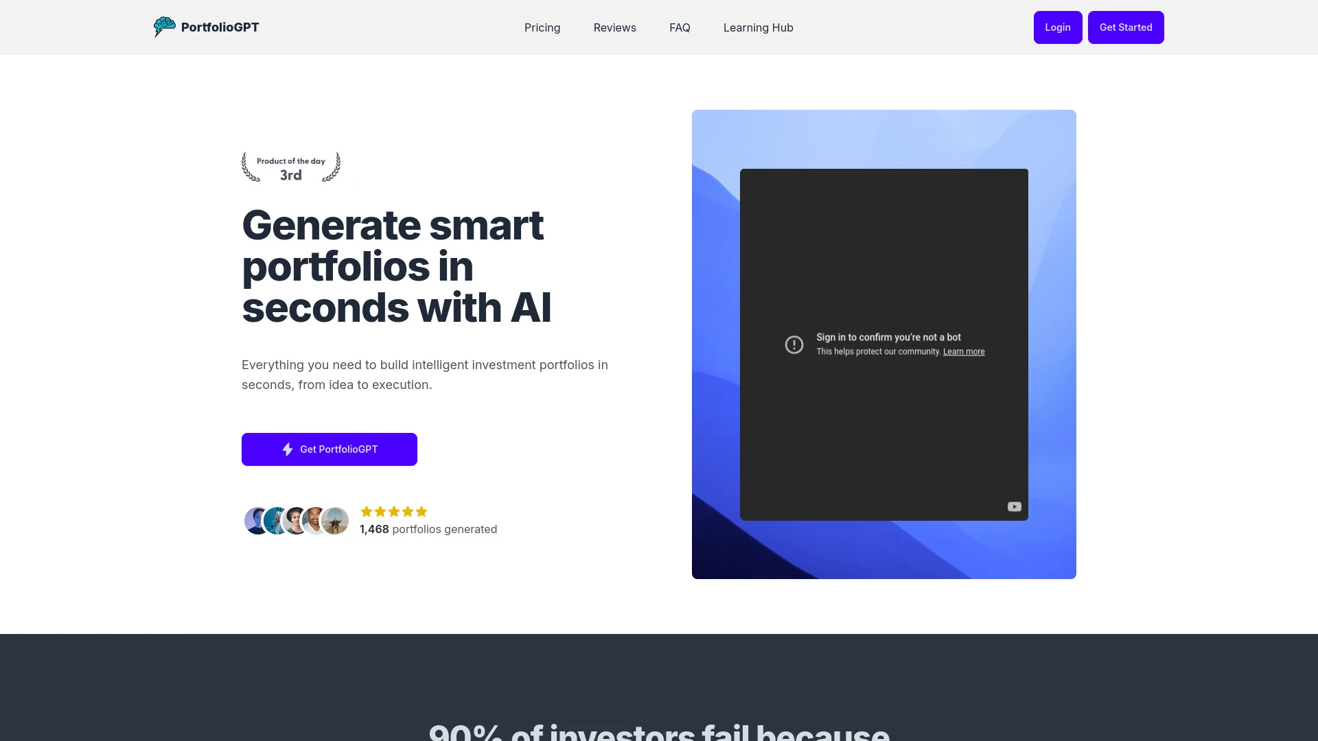 PortfolioGPT - AI Tool Ocean